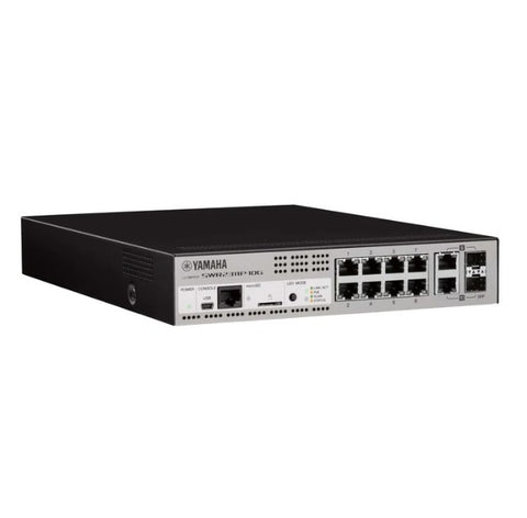 Yamaha SWR2311P-10G, 10-Port L2 240W PoE Network Switch with 8 PoE ports