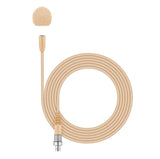 Sennheiser MKE ESSENTIAL OMNI-BEIGE-3-PIN with 3-Pin LEMO Connector (Beige)