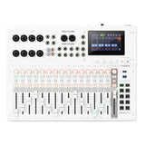 Yamaha MGX16V B, MGX16V W 22ch Digital Mixing Console, dual USB-C audio/video interface| Black, White Finish