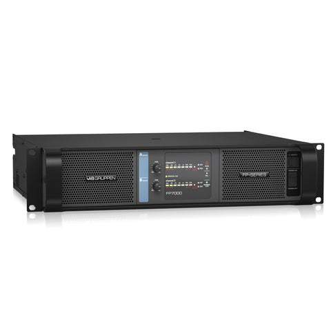 LAB GRUPPEN FP 7000_US1 7000W 2-Channel Amplifier with NomadLink Network Monitoring and Dedicated Control for Touring Applications Left View