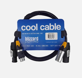 Blizzard Lighting DMXPCT-3 IP Rated 3-Pin DMX + TRUE1® Compatible Combo Cable