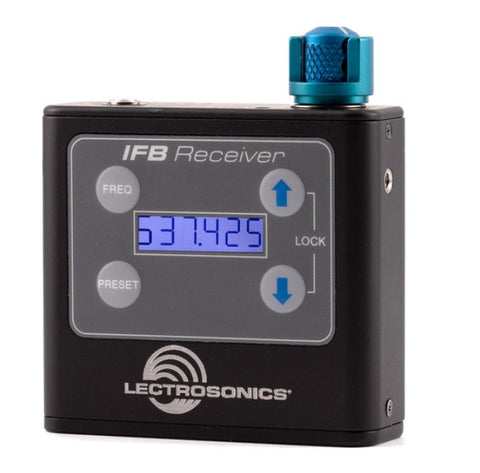 Lectrosonics IFBR1B, RCVR IFB BELT-PACK W/1 LI-ION BAT A1, B1, C1, 941, VHF