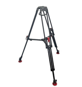 OZEN OZEN-OZ-5EZHD AGILE 5 (Mini E-Z LOAD) 75mm fluid head w/extending pan bar + EZ-75HD 2-stage carbon-fiber tripod w/single flip-type brake lever per leg, carry-handle, CONTENDER heavy-duty mid-level spreader, & deep-tread rubber feet + softcase