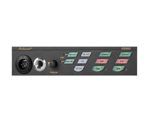 Telex Rts Intercom Telex RTS US-2002 2-Channel Wired Intercom User Station