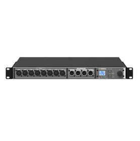 Yamaha RUIO0804-D, 8 Input, 4 Output Dante Rack Stage Box, 96 kHz