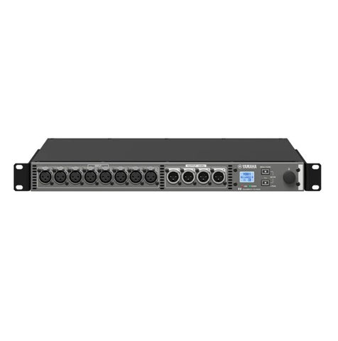 Yamaha RUIO0804-D, 8 Input, 4 Output Dante Rack Stage Box, 96 kHz