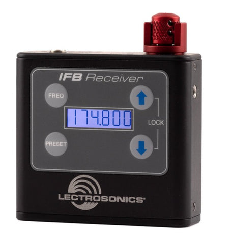 Lectrosonics IFBR1B Bodypack IFB Receiver with Charger with Frequency Variants