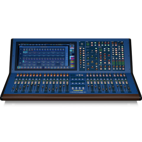 MIDAS HD96-24-CC-IP-UL	Live Digital Console Control Centre with 144 Input Channels, 120 Mix Buses, 96 kHz Sample Rate and 21" Touch Screen FRONT VIEW
