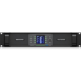LAB GRUPPEN PLM 8K44 BP 8,000-Watt Amplifier with 4 Flexible Output Channels on Binding Post Connectors and Lake Digital Signal Processing and Digital Audio Networking for Touring Applications FRONT VIEW