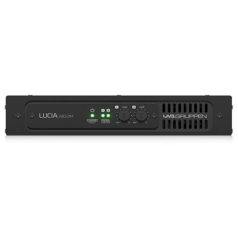 LAB GRUPPEN LUCIA 240/2M_US1 Compact 2 x 120W Matrix Amplifier for Installation Applications