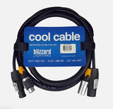 Blizzard Lighting DMXPCT-3 IP Rated 3-Pin DMX + TRUE1® Compatible Combo Cable