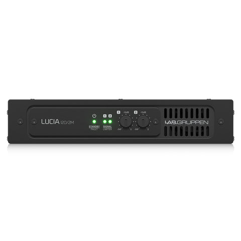 LAB GRUPPEN LUCIA 120/2M_US1 Compact 2 x 60W Matrix Amplifier for Installation Applications