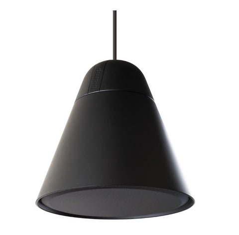 Biamp Systems P30DT-BL/P30DT-W 4.25-inch, 2-way, black pendant loudspeaker 70V/100V or 16 ohm low impedance
