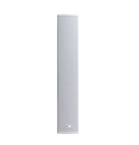 Biamp Systems COLW41 2-way, IP66-rated, 4x3.3-inch, column loudspeaker, White