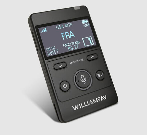 Williams Sound DW SWUAIM DLT 400 Software Update to Current DLT 400 Advanced Interpretation Module Transmitter