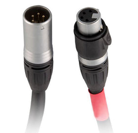 Chauvet IP rated unshielded 4-pin XLR Extension, 5 ft for Epix IP series