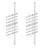 Biamp Systems ENT-CB2 1 Pair ENTASYS Coupler Brackets