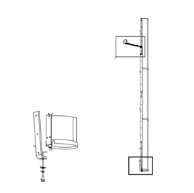 Biamp Systems ENT-PTENTASYS Combo Pan-Tilt Bracket