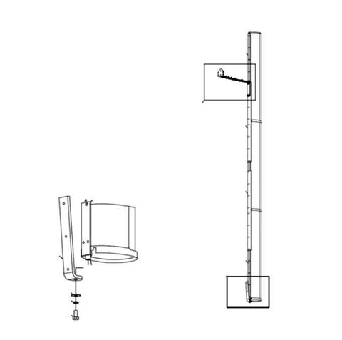 Biamp Systems ENT-PTENTASYS Combo Pan-Tilt Bracket