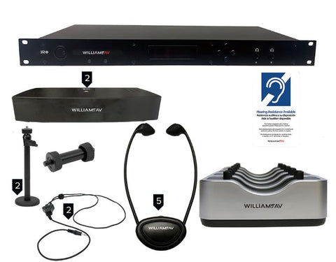 Williams Sound IR SY12 D IR+ Secure with Dante