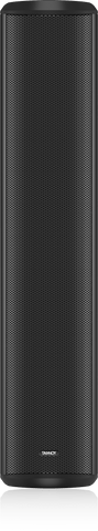 TANNOY VLS 5/VLS 5-WH Passive Column Array Loudspeaker with 5 Mid Range Drivers for Speech Only Installation Applications BLACK/WHITE Front View
