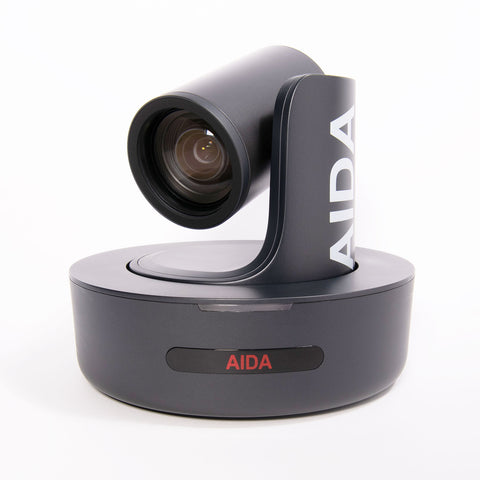 AIDA-PTZ4K-NDI-X12B Broadcast/Conference NDI®|HX 4K NDI/IP/SRT/HDMI PoE PTZ Camera 12X Zoom Auto-Tracking Black