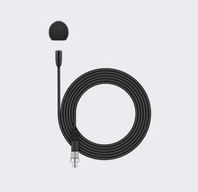 Sennheiser MKE ESSENTIAL OMNI-BLACK-3-PIN with 3-Pin LEMO Connector (Black)