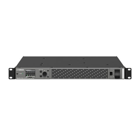 Yamaha XMS06S4-D 4-Channel Power Amplifier with DSP and Power Sharing, Dante-Enabled, 600W Total, Lo-Z/Hi-Z, 1U