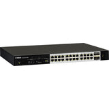 Yamaha SWX2310P-28GT, 24-Port L2 370w PoE Network Switch with 24 PoE ports 4 SFP+ with 10G uplink; 1RU