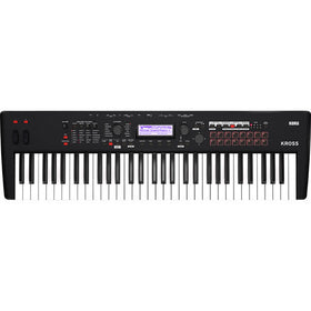 KORG KROSS261MB 2nd Generation Kross Performance Synth/Workstation with Increased Sounds, Sampling, Trigger Pads