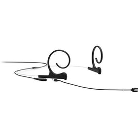 DPA 4188-DC-F-B00-MH, d:fine™ CORE 4188 Slim Directional Flex Headset Mic, 100 mm Boom, Black, MicroDot, Headset Over-ear Microphone for Live Production and Churches