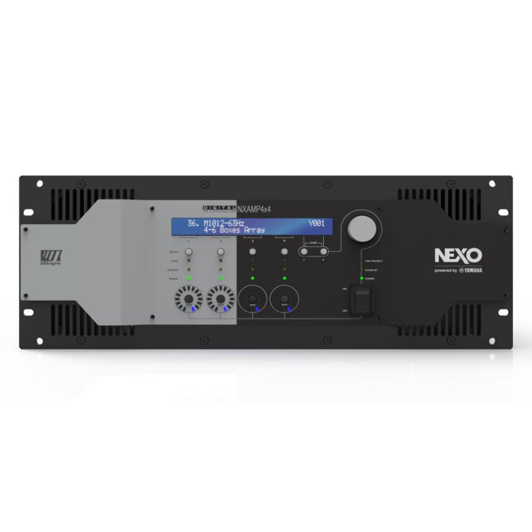 NEXO NXAMP4X4MK2, 4 Channel Power Amplifier with DSP for NEXO Speakers