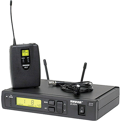 ULXS14/85 Wireless System Includes WL185 Microflex® Cardioid Lavalier Microphone
