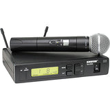ULXS24/58 Wireless System Includes ULX2/58 Handheld Transmitter with SM58 Microphone