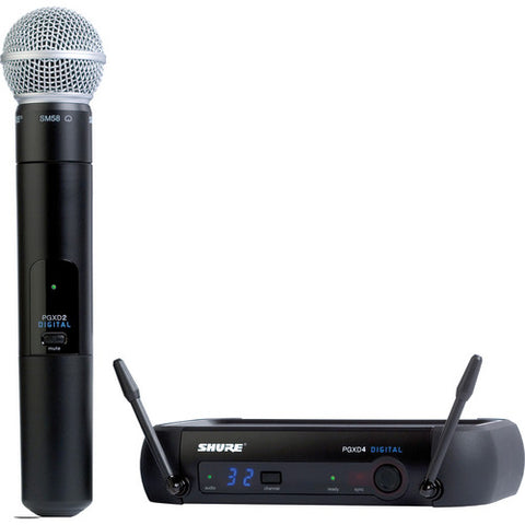Shure PGXD24/SM58 Digital Wireless System with SM58® Handheld Transmitter