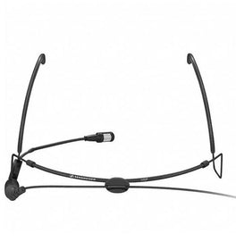 Sennheiser HSP 4-ew, Lightweight neckband mic assembly with cardioid MKE platinum variant (black). ew connector. 3 oz. Also available in medium-sized variant (add -M).