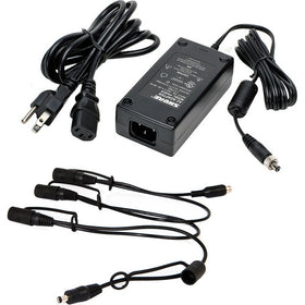 Shure PS124 In-Line Power Supply with Four-Connection Distribution Cable