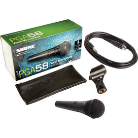 Shure PGA58-QTR Cardioid dynamic vocal microphone