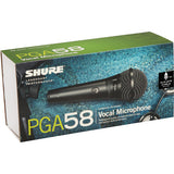 Shure PGA58-XLR Cardioid dynamic vocal microphone