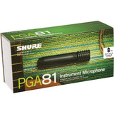 Shure PGA81-XLR Cardioid dynamic instrument microphone