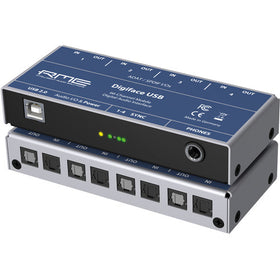 RME Digiface USB 24 Bit / 192 kHz, 66-channel Hi-Performance USB 2.0 Audio Interface, 4x ADAT I/O DFUSB  