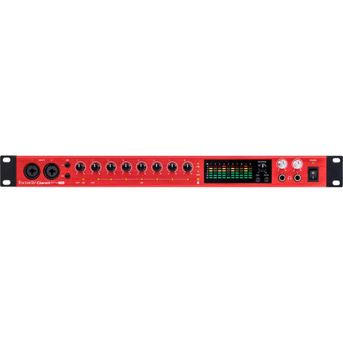 Focusrite Red 8Pre 64 In/64 Out Thunderbolt 2 and Pro Tools|HD Interface with Dante