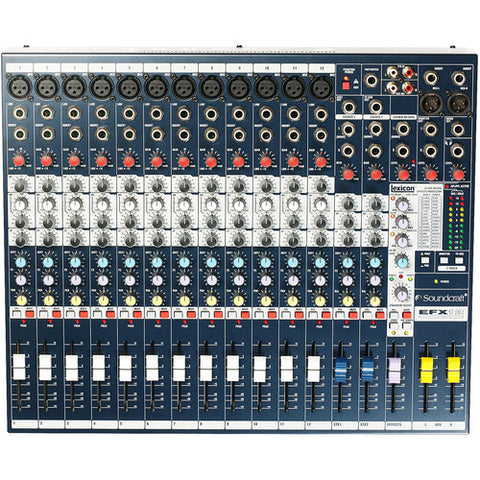 Soundcraft EFX12 Front Top View