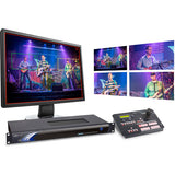 Datavideo GO KMU-100 STUDIO, 2 Input, 8 Virtual Camera Portable Video Production Studio