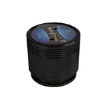 SD-1G-ABG SolidDrive SD-1 Glass Surface Mount Actuator in Anodized Black Glass front top view
