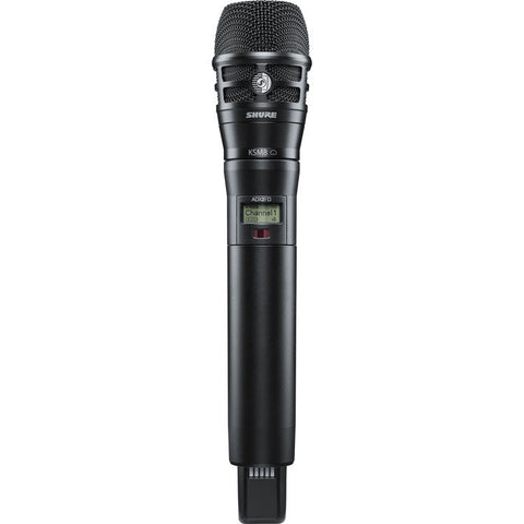 Shure ADX2FD/K8B Black / ADX2FD/K8N Nickel Handheld Wireless Microphone Transmitter (G57, X55)