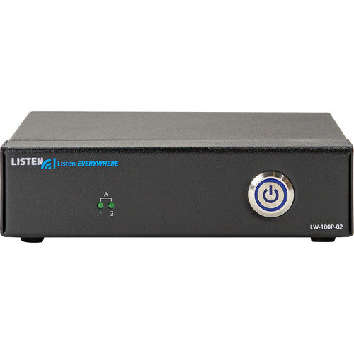 Listen Technologies LW-100P-02-01 Listen EVERYWHERE 2 Channel Wi-Fi Au
