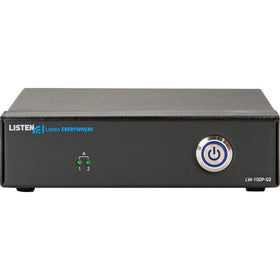 Listen Technologies LW-100P-02-01 Listen EVERYWHERE 2 Channel Wi-Fi Audio Server