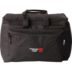 GATOR GP-40 Protector Percussion Accessory Bag / Lighting Par Can Light Bag w/ hook & loop Adjustable Divider Interior; 19"X12.5"X12.5"