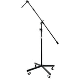 OnStage SB96+ Studio Boom w/ 7" Mini Boom Extension/Casters